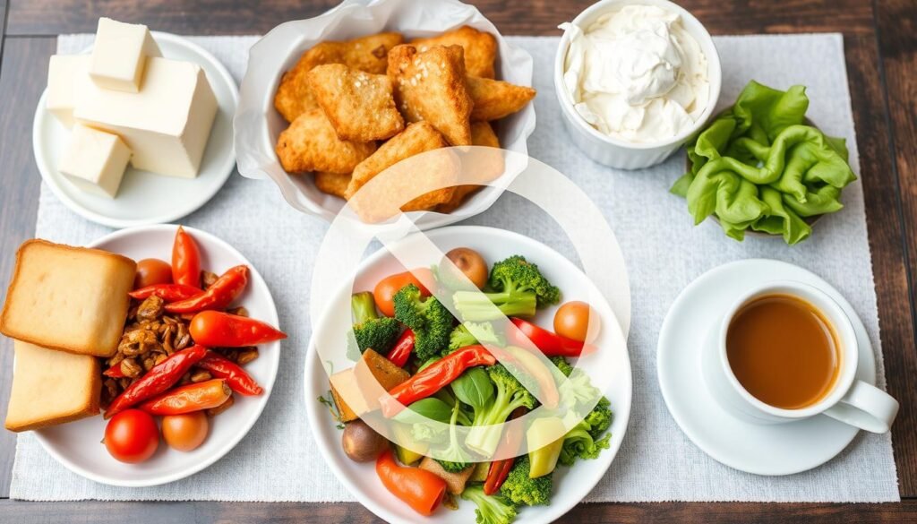 santé&forme Aliments-a-eviter-en-cas-de-gastro-enterite-produits-laitiers-aliments-gras-et-epices-1024x585 Aliments à consommer en cas de gastro : guide nutritionnel complet