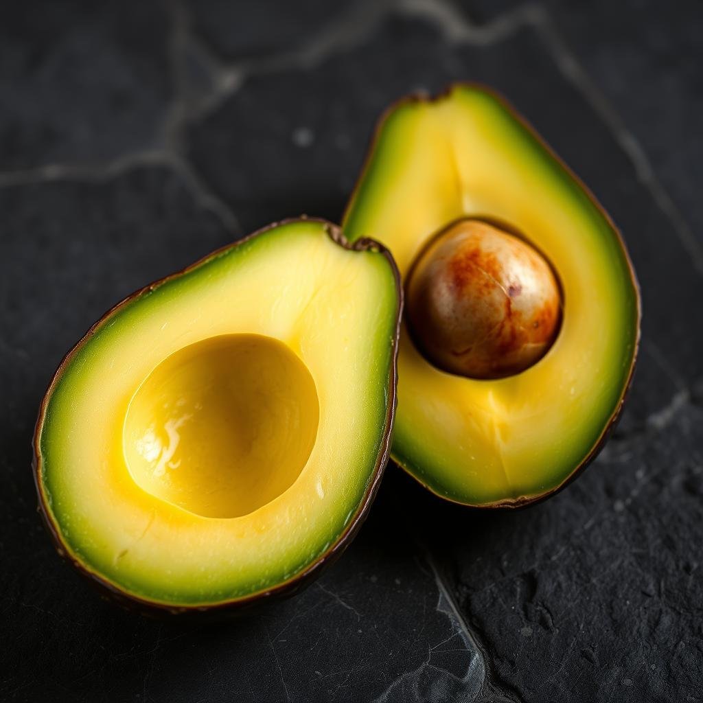 santé&forme Avocat-coupe-en-deux-montrant-sa-chair-cremeuse-riche-en-bons-gras Les bienfaits des fruits pour la santé : guide complet et conseils pratiques