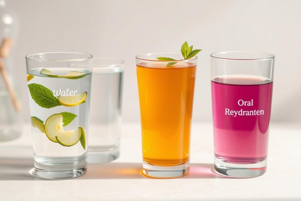 santé&forme Differentes-boissons-recommandees-pour-lhydratation-en-cas-de-gastro-enterite-1024x683 Aliments à consommer en cas de gastro : guide nutritionnel complet