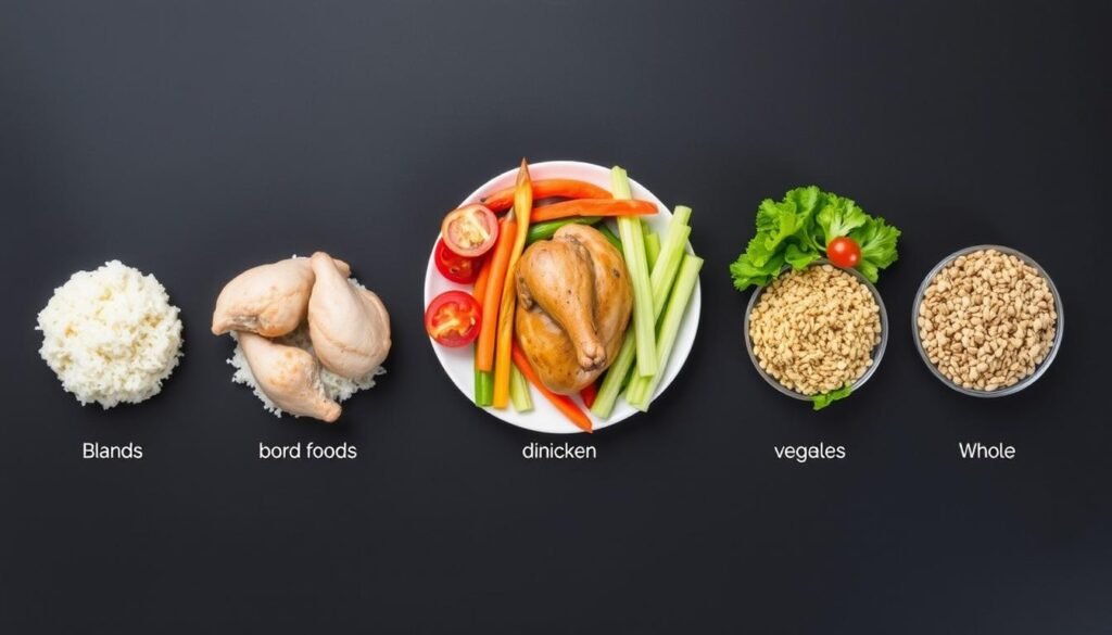 santé&forme Transition-progressive-vers-une-alimentation-normale-apres-une-gastro-enterite-1024x585 Aliments à consommer en cas de gastro : guide nutritionnel complet