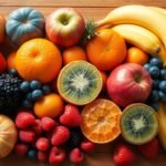 Variété de fruits colorés illustrant les bienfaits des fruits pour la santé