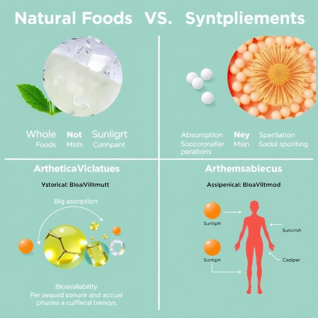 santé&forme Comparaison-entre-sources-naturelles-et-synthetiques-de-vitamines Comment les vitamines rechargent nos batteries
