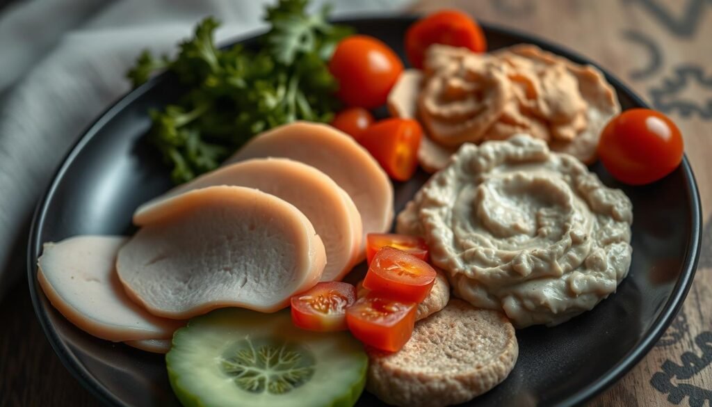 Sources-de-proteines-favorisant-le-sommeil-reparateur-1024x585 20 choses à manger avant de se coucher pour se sentir reposé le lendemain