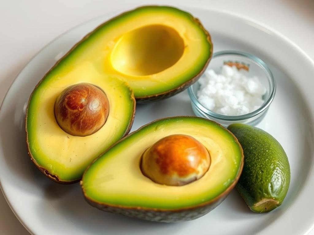 santé&forme Avocat-coupe-en-deux-montrant-sa-chair-riche-en-potassium-et-en-graisses-saines Aliments clefs pour faire baisser votre tension artérielle