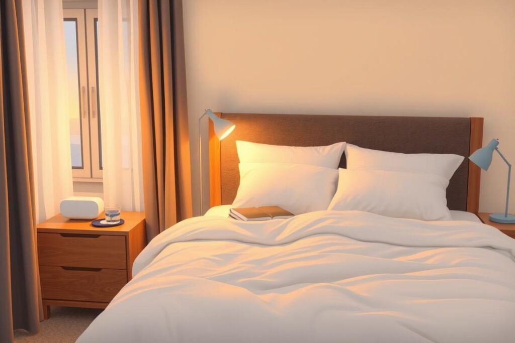 santé&forme Chambre-a-coucher-optimisee-pour-le-sommeil-des-seniors-avec-attention-aux-details-favorisant-1024x683 Sommeil et âge : Pourquoi dormir devient plus difficile en vieillissant