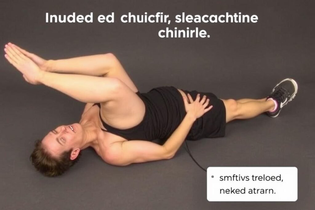 santé&forme Personne-realisant-des-crunchs-modifies-exercice-simple-pour-debutants-1024x683 20 exercices simples pour débutants que tout le monde peut réussir