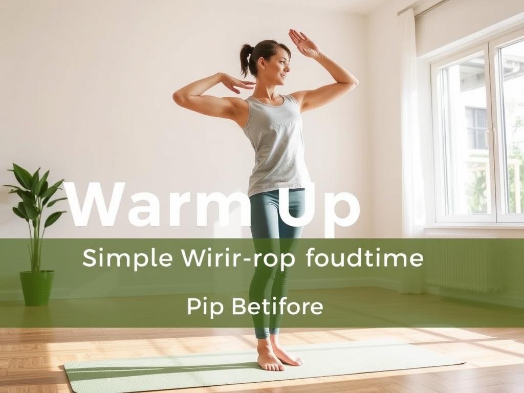santé&forme Personne-realisant-un-echauffement-simple-avant-des-exercices-pour-debutants 20 exercices simples pour débutants que tout le monde peut réussir
