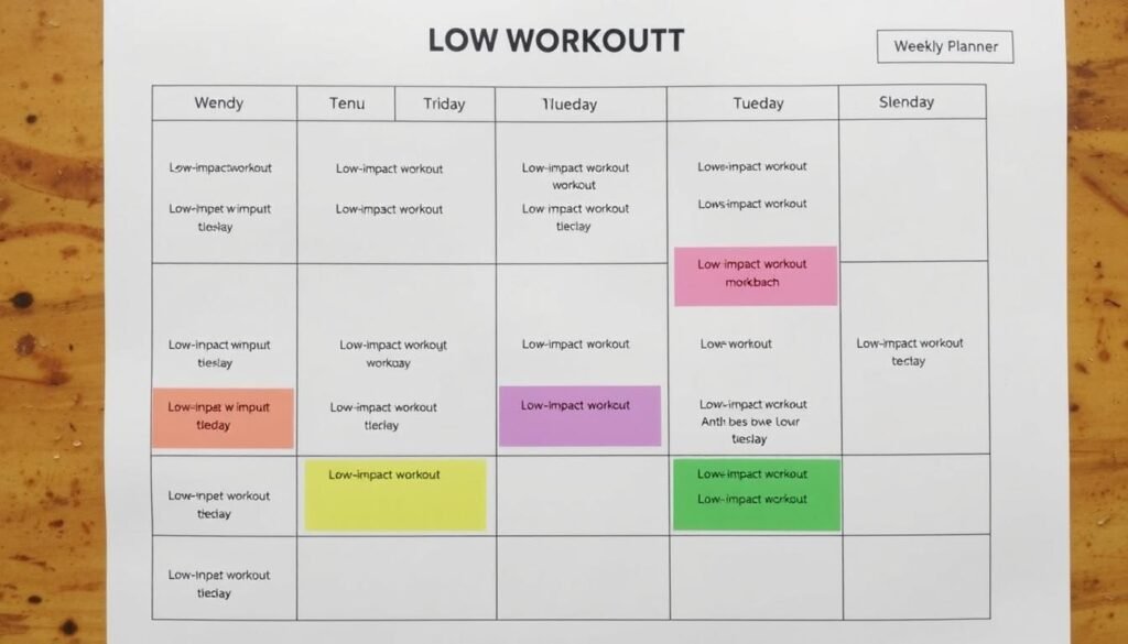 Calendrier-dentrainement-a-faible-impact-brulant-calories-sur-une-semaine-1024x585 20 Entraînements à Faible Impact Brûlant Calories Efficacement