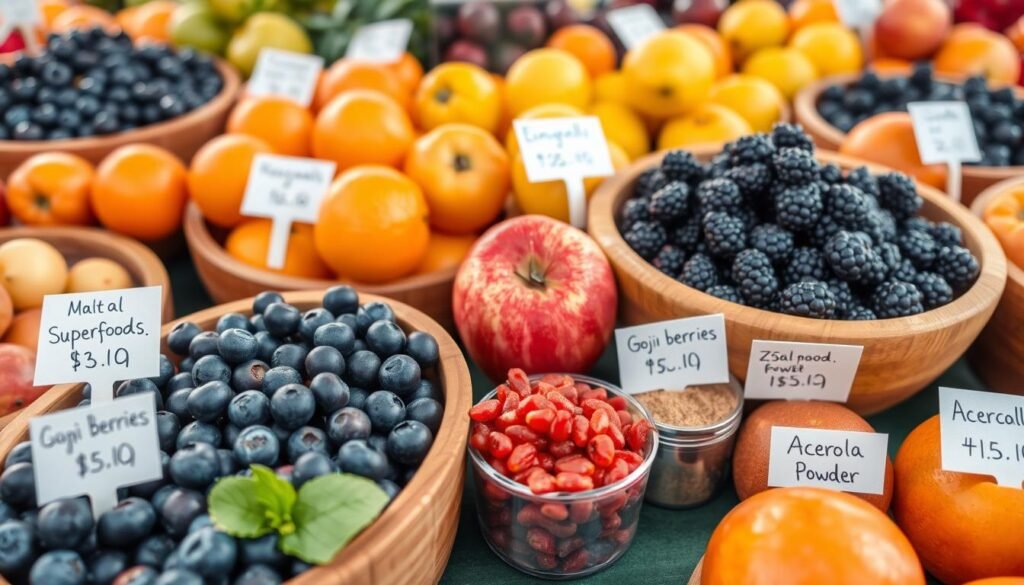 Fruits-communs-riches-en-nutriments-comme-alternatives-aux-super-aliments-exotiques-1024x585 20 aliments bon marché plus sains que les super-aliments