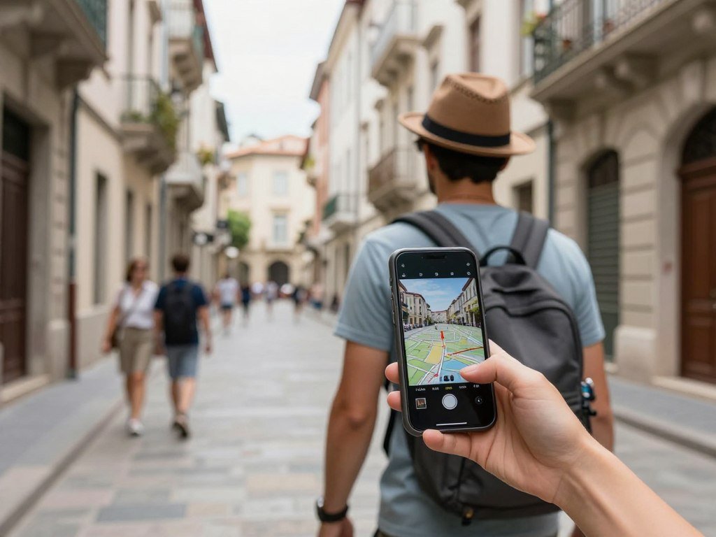 Personne-explorant-une-nouvelle-ville-a-pied-avec-une-carte Faire 10 000 pas par jour : Une Nécessité pour Être en Bonne Santé