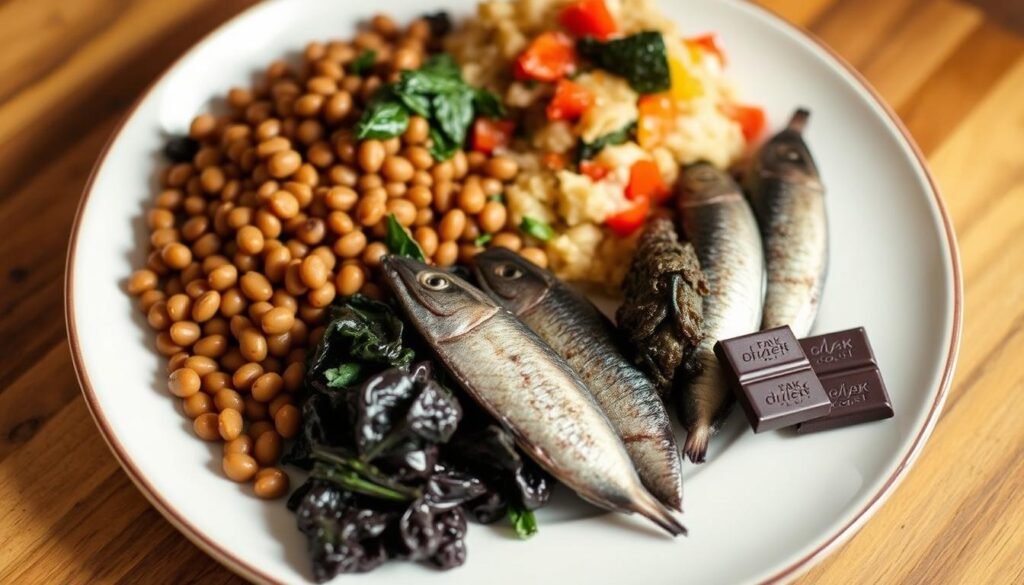 Repas-complet-prepare-avec-des-aliments-bon-marche-plus-sains-que-les-super-aliments-1024x585 20 aliments bon marché plus sains que les super-aliments