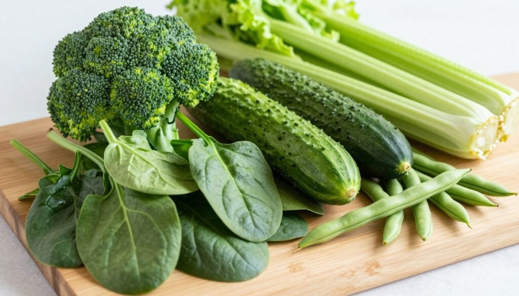 Variete-de-legumes-verts-alcalins-benefiques-contre-les-brulures-destomac-1024x585 Reflux acides et brûlures d'estomac : ces aliments vous aident